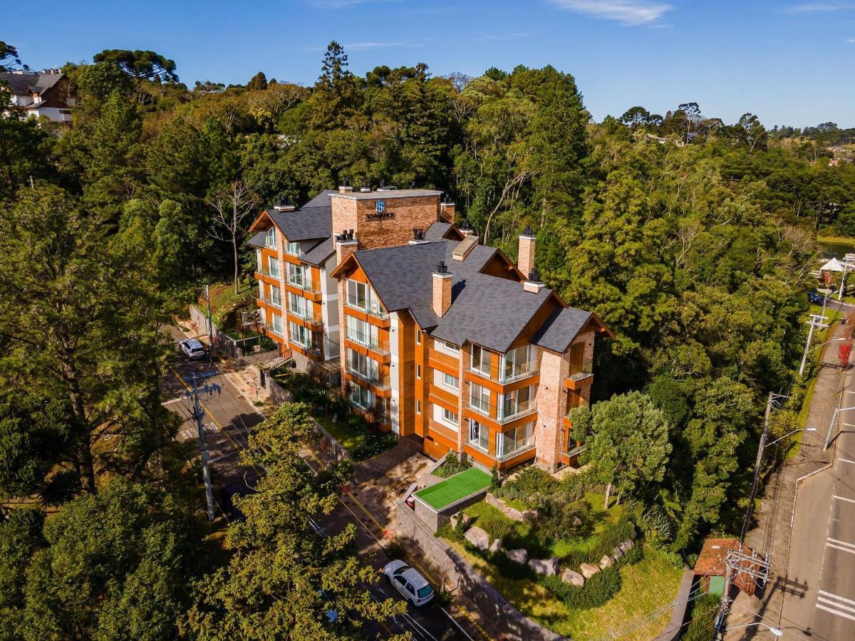 Ferienwohnung Alpes Da Montanha 203 - Ap Novo Junto Ao Centro De Gramado + Garagem Exterior foto