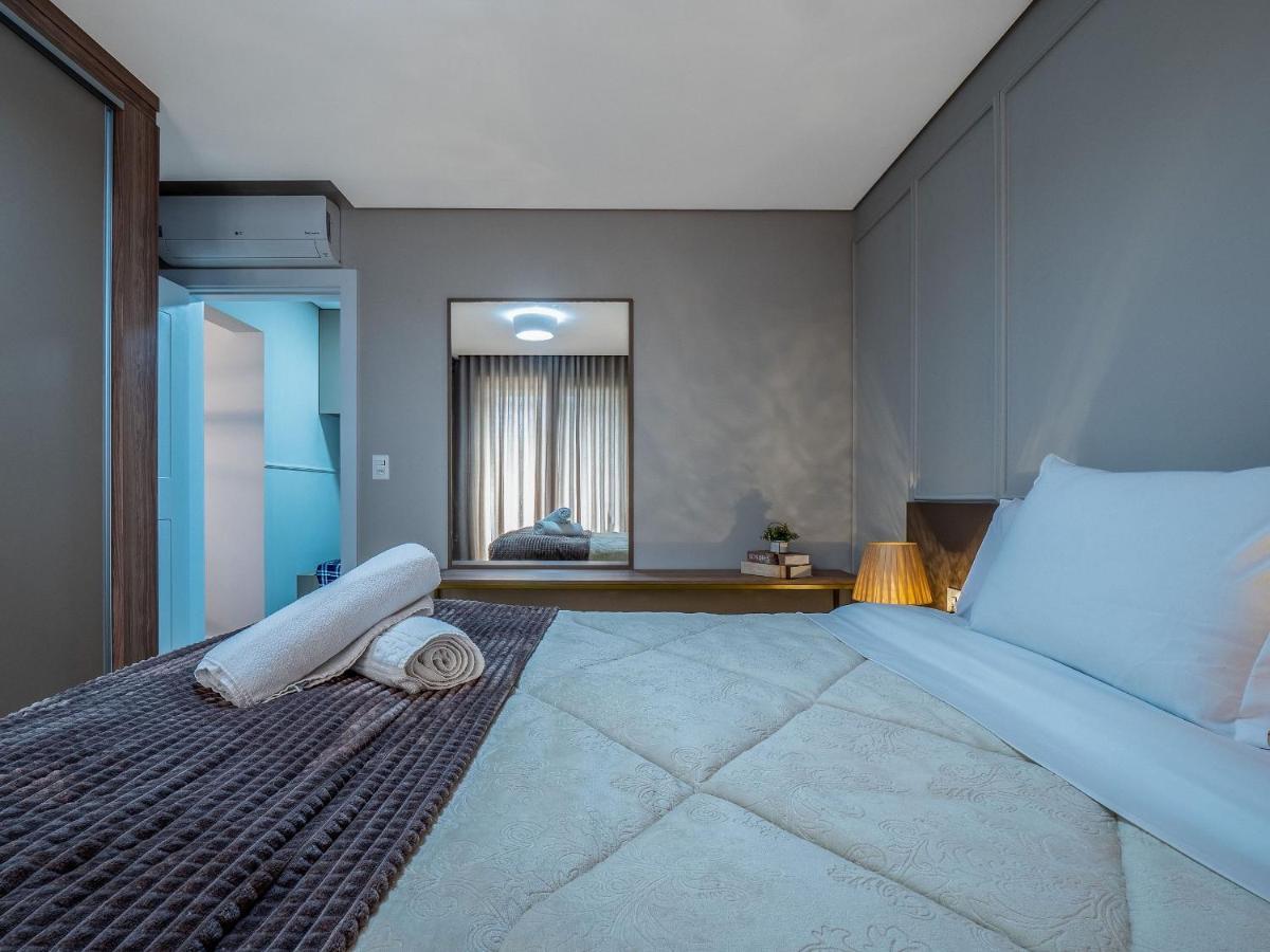 Ferienwohnung Alpes Da Montanha 203 - Ap Novo Junto Ao Centro De Gramado + Garagem Exterior foto