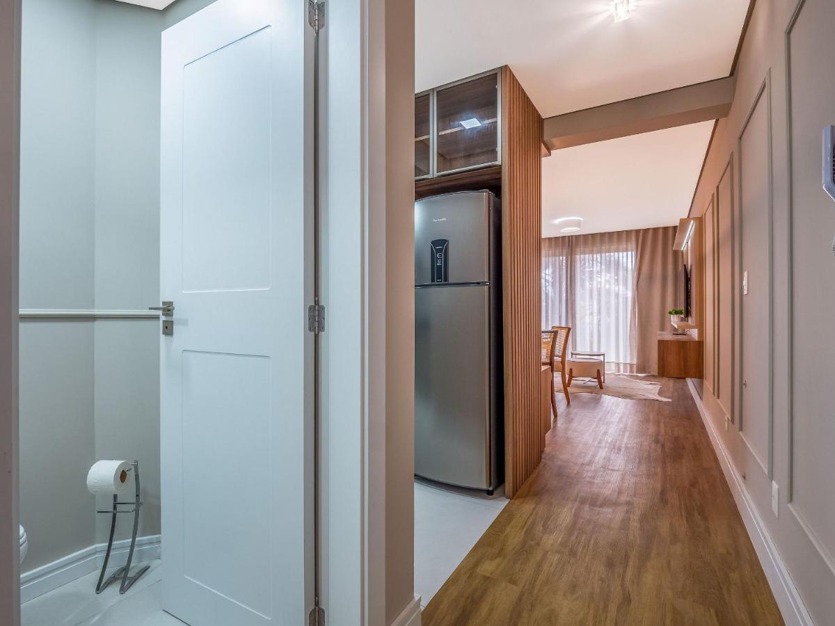 Ferienwohnung Alpes Da Montanha 203 - Ap Novo Junto Ao Centro De Gramado + Garagem Exterior foto
